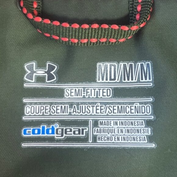 Under Armour Camo Insulated Vest Womens Medium Brown Hunting Outdoor - Picture 8 of 11